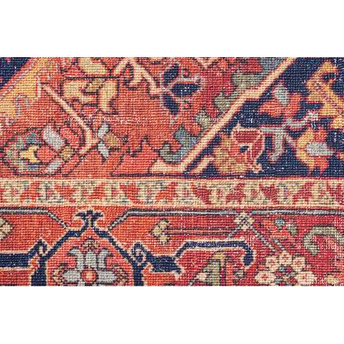 Tapis Imprimé - Cecilia 70x140 Cm - Rouge