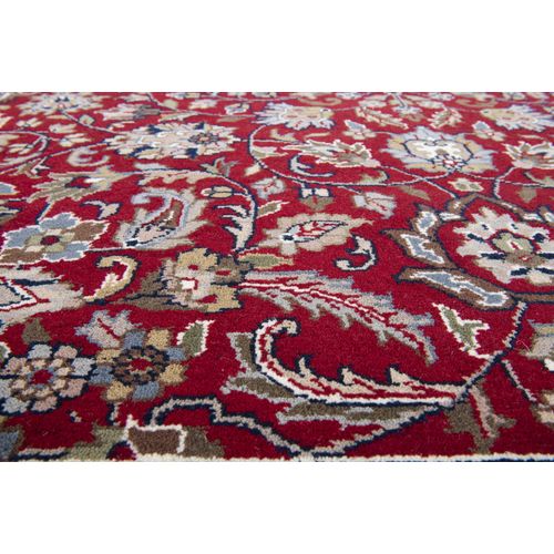 Tapis D'orient Noué à La Main Benares 120x180 Cm - Rouge