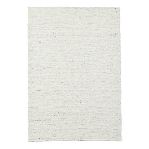 Tapis En Laine Réversible Alm-glück 190x290 Cm - Crème