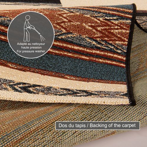 Tapis Pour Intérieur Et Extérieur Aurora 120x180 Cm - Beige