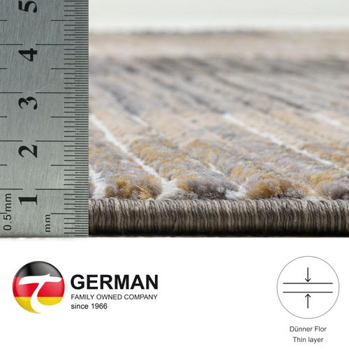 Tapis Tissé à La Machine Corduletta 180x280 Cm - Beige