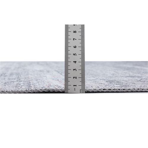 Tapis Imprimé - Cecilia 90x160 Cm - Gris