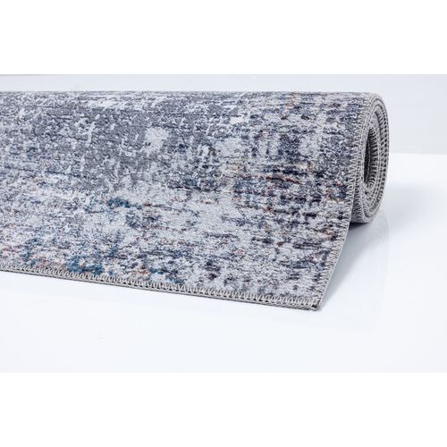 Tapis Imprimé - Cecilia 140x200 Cm - Gris