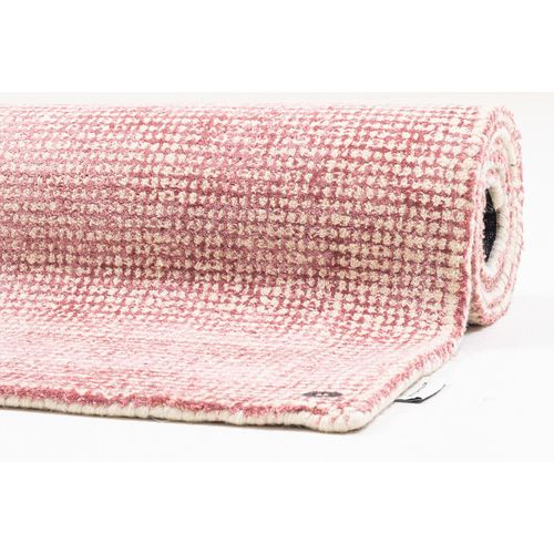 Tapis Uni Groove 140x200 Cm - Rose