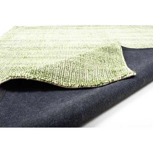 Tapis Uni Groove 65x135 Cm - Vert