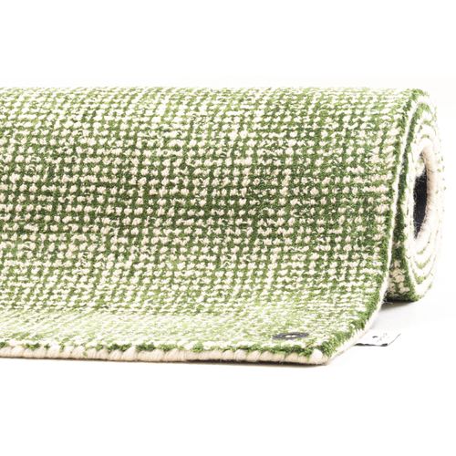 Tapis Uni Groove 140x200 Cm - Vert