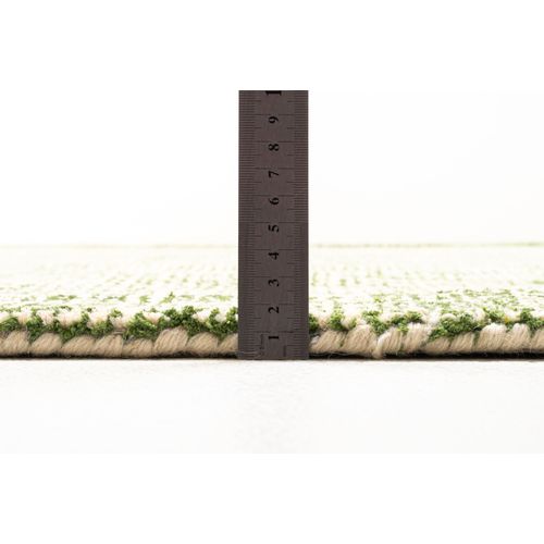 Tapis Uni Groove 160x230 Cm - Vert