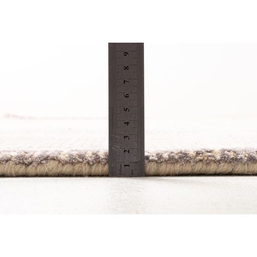 Tapis Uni Groove 65x135 Cm - Beige