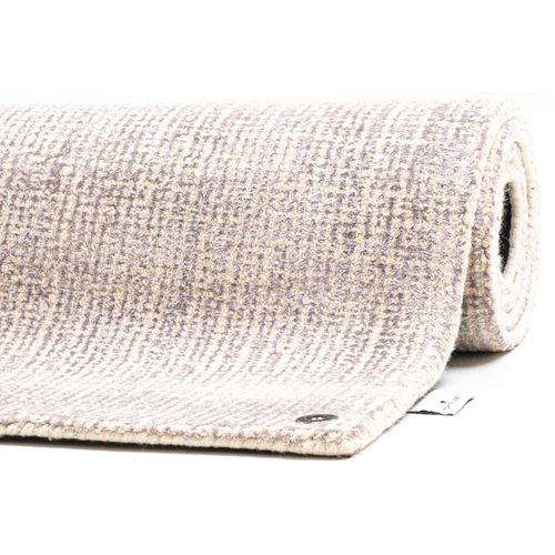 Tapis Uni Groove 140x200 Cm - Beige