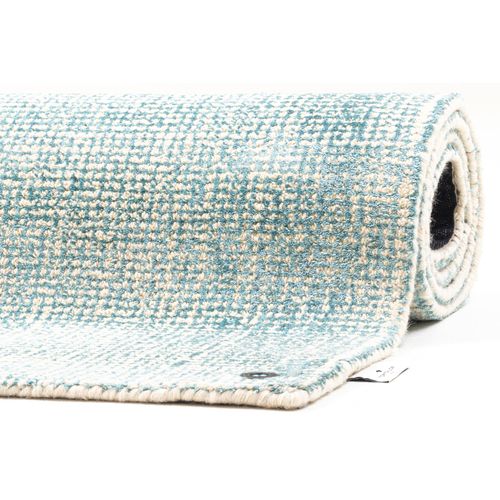 Tapis Uni Groove 85x155 Cm - Turquoise