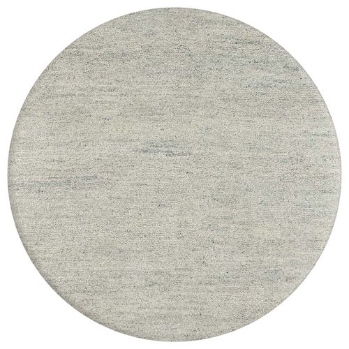 Tapis Berbère Original En Laine Hadj Diam 250 Cm - Sable