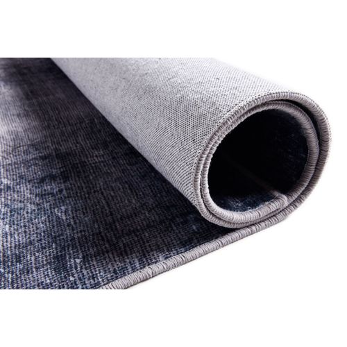 Tapis Synthétique Rachele 70x140 Cm - Anthracite