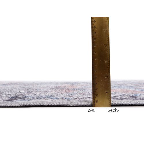 Tapis Synthétique Rachele 140x200 Cm - Gris