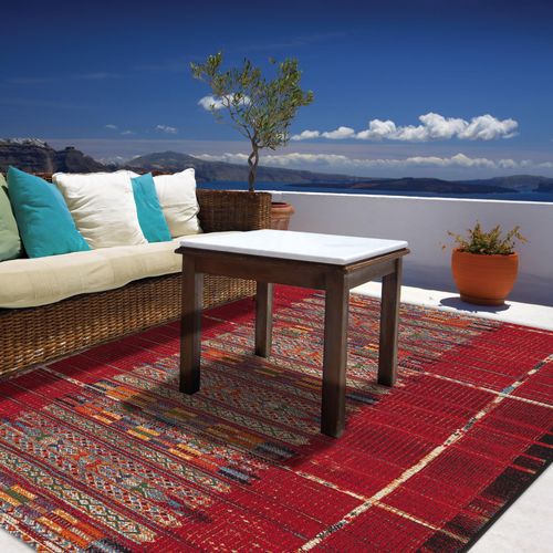 Tapis Pour Intérieur Et Extérieur Aurora 300x400 Cm - Rouge