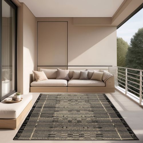 Tapis Pour Intérieur Et Extérieur Aurora 60x100 Cm - Gris