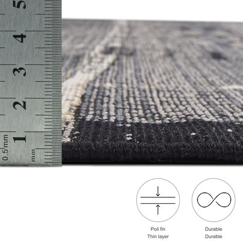 Tapis Pour Intérieur Et Extérieur Aurora 80x165 Cm - Gris