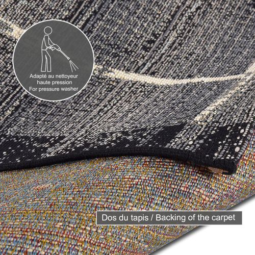 Tapis Pour Intérieur Et Extérieur Aurora 300x400 Cm - Gris