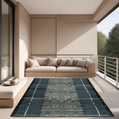 Tapis Pour Intérieur Et Extérieur Aurora 300x400 Cm - Bleu