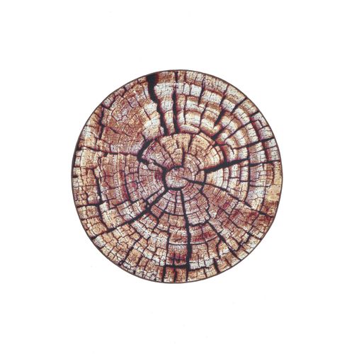 Tapis Pour Intérieur Et Extérieur Aurora Diam 60 Cm - Marron