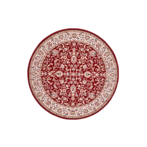 Tapis D'orient Floral Dolna Diam 133 Cm - Rouge