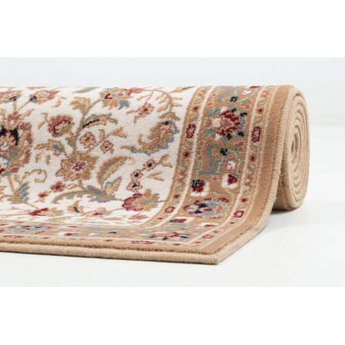Tapis D'orient Floral Dolna 80x250 Cm - Beige