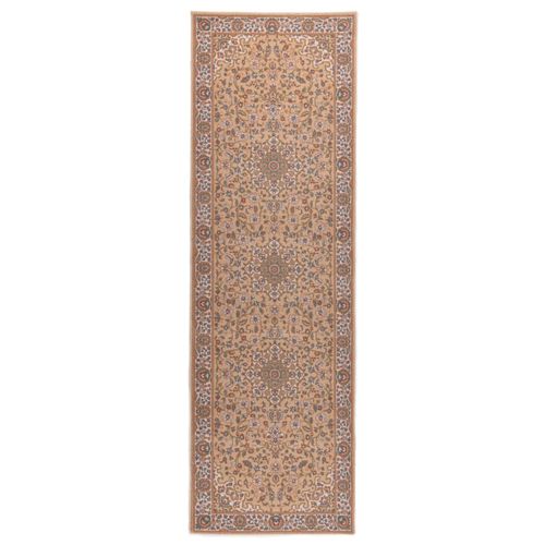 Tapis D'orient Floral Dolna 80x250 Cm - Sable