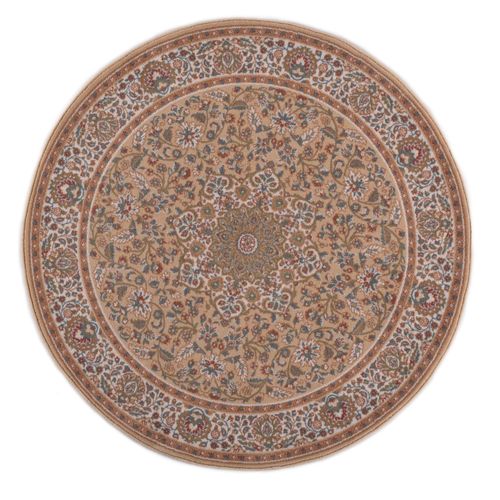 Tapis D'orient Floral Dolna Diam 240 Cm - Sable