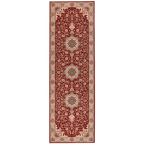 Tapis D'orient Floral Dolna 80x250 Cm - Rouge
