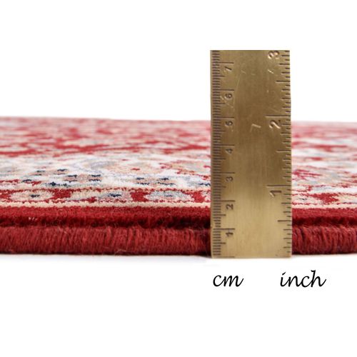 Tapis D'orient Floral Dolna Diam 200 Cm - Rouge