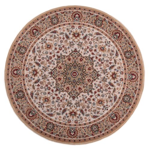Tapis D'orient Floral Dolna Diam 200 Cm - Beige