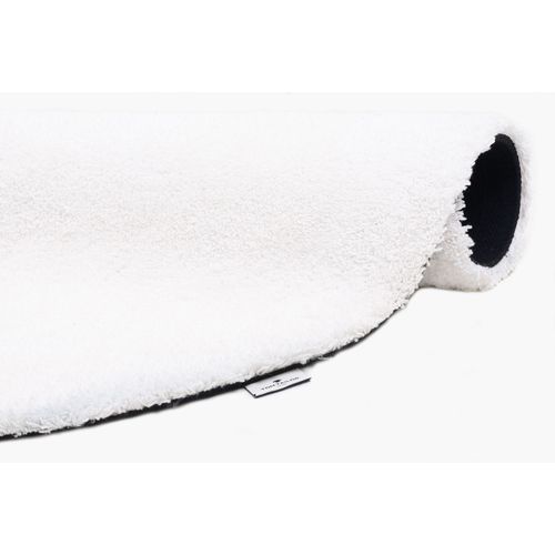Tapis Shaggy Uni Cozy 80x120 Cm - Blanc