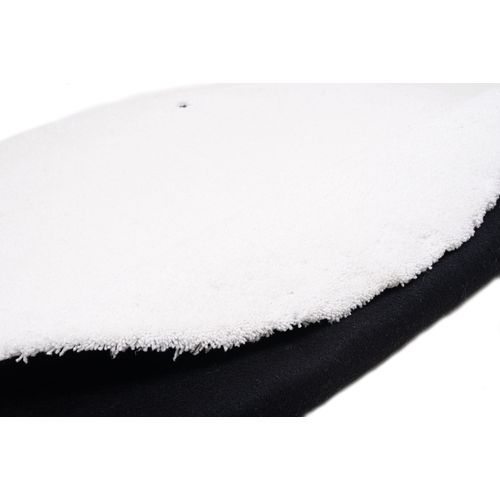 Tapis Shaggy Uni Cozy 135x200 Cm - Blanc