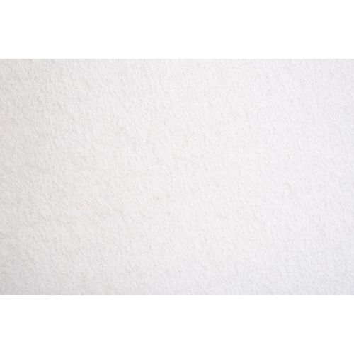 Tapis Shaggy Uni Cozy Diam 190 Cm - Blanc