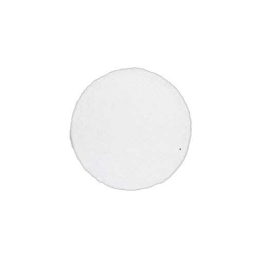 Tapis Shaggy Uni Cozy Diam 190 Cm - Blanc