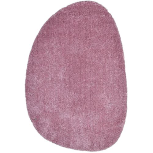 Tapis Shaggy Uni Cozy 80x120 Cm - Rose
