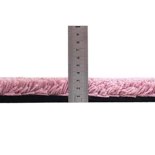 Tapis Shaggy Uni Cozy 135x200 Cm - Rose
