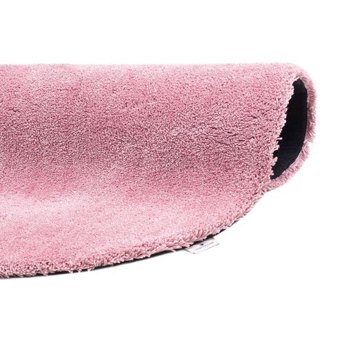 Tapis Shaggy Uni Cozy 135x200 Cm - Rose