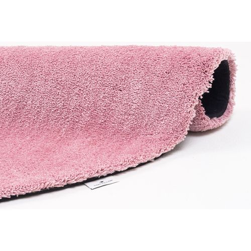 Tapis Shaggy Uni Cozy Diam 190 Cm - Rose
