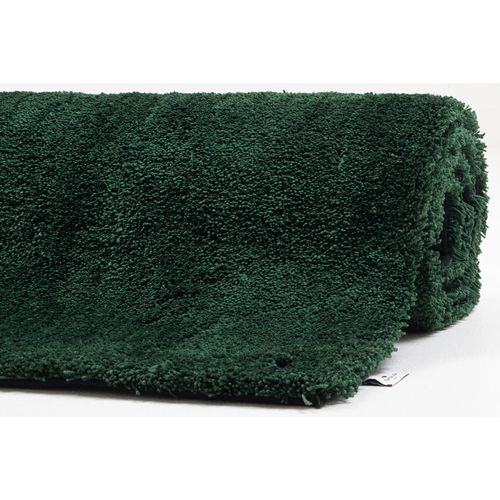 Tapis Shaggy Uni Cozy 65x135 Cm - Vert