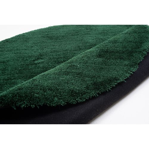 Tapis Shaggy Uni Cozy Diam 100 Cm - Vert