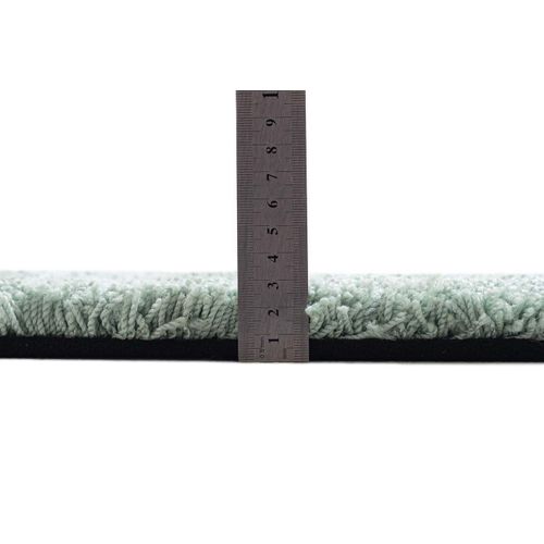 Tapis Shaggy Uni Cozy 135x200 Cm - Menthe