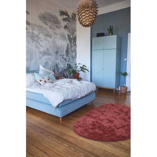 Tapis Shaggy Uni Cozy 80x120 Cm - Cuivre
