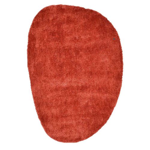 Tapis Shaggy Uni Cozy 80x120 Cm - Cuivre