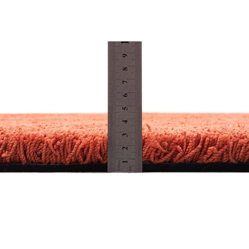 Tapis Shaggy Uni Cozy 135x200 Cm - Cuivre