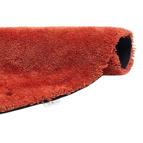 Tapis Shaggy Uni Cozy 135x200 Cm - Cuivre