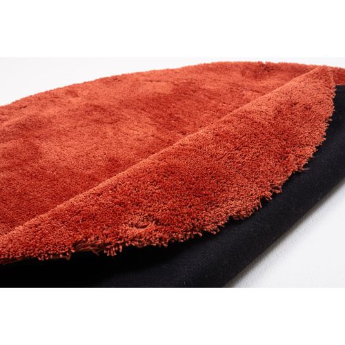 Tapis Shaggy Uni Cozy Diam 140 Cm - Cuivre
