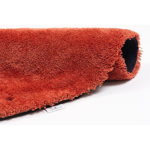 Tapis Shaggy Uni Cozy Diam 190 Cm - Cuivre
