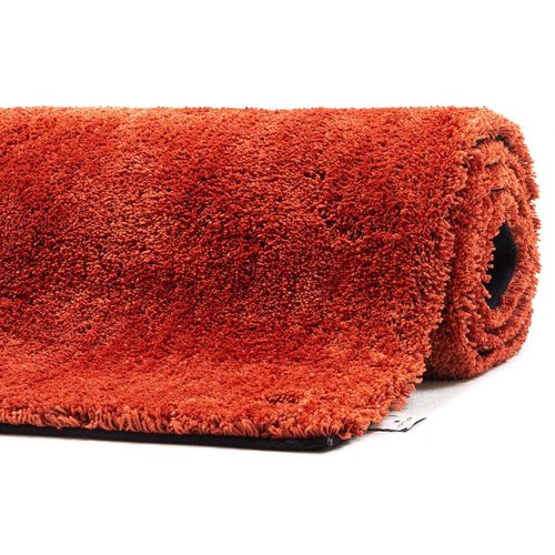 Tapis Shaggy Uni Cozy 190x290 Cm - Cuivre