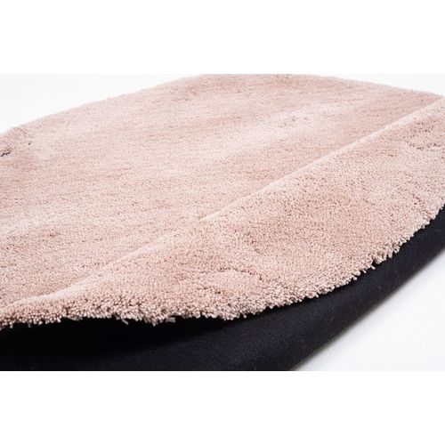 Tapis Shaggy Uni Cozy Diam 140 Cm - Beige