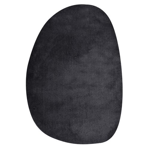 Tapis Shaggy Uni Cozy 80x120 Cm - Anthracite